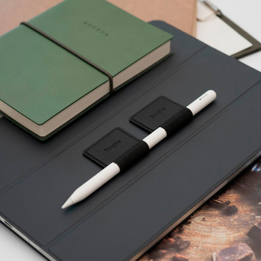 Držák na dotykové pero Ringke, sada 5 kusů, černá