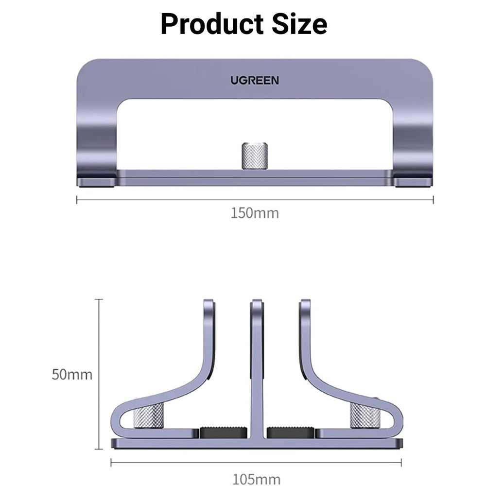 Podstavec UGREEN LP258 pro Laptop max 17.3inch, Stříbrný