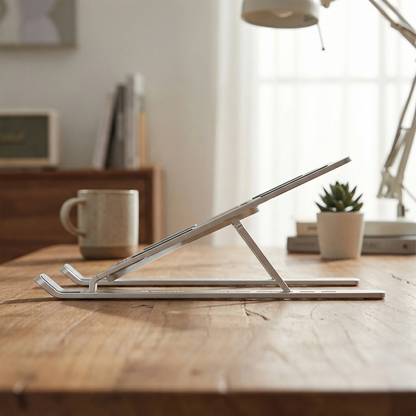 Stojan WZK WDCX-X8S pro notebook 10palců - 16palců, Stříbrný