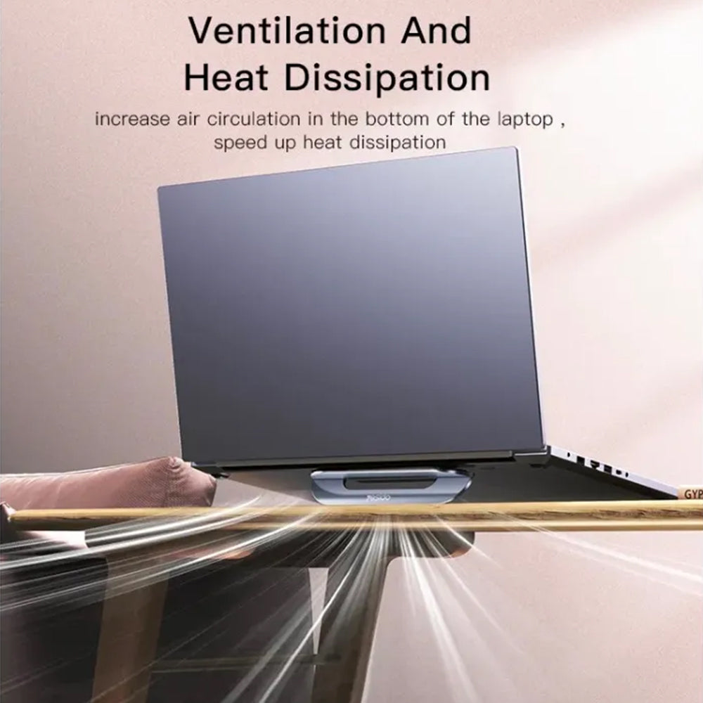 Podstavec Yesido LP03 pro laptop, stříbrný