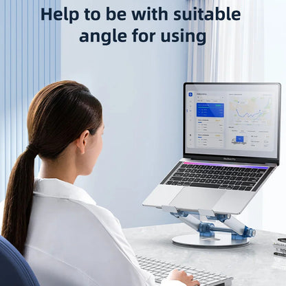 Podstavec Yesido LP06 pro laptop 10inch - 17.3inch, stříbrný