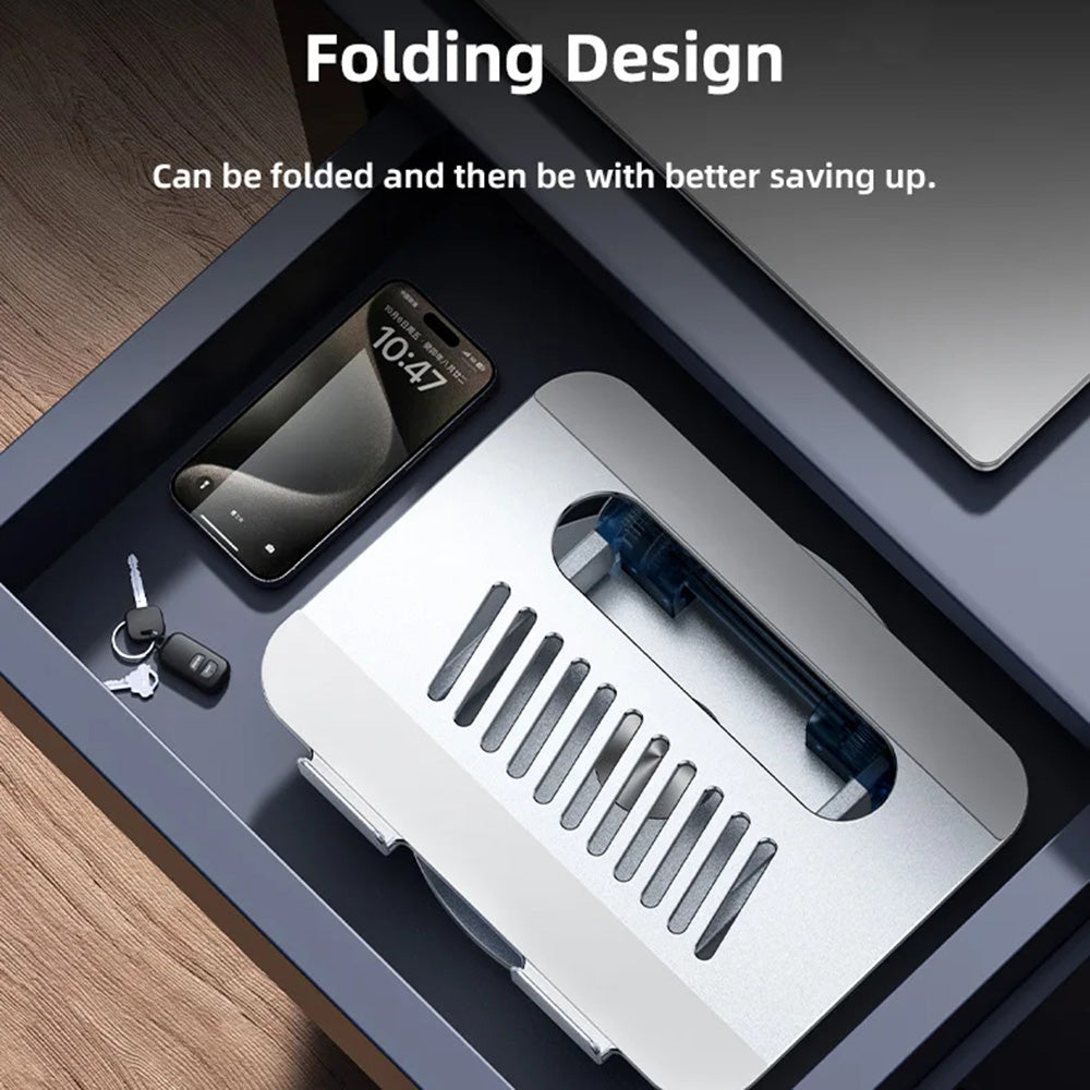 Podstavec Yesido LP06 pro laptop 10inch - 17.3inch, stříbrný