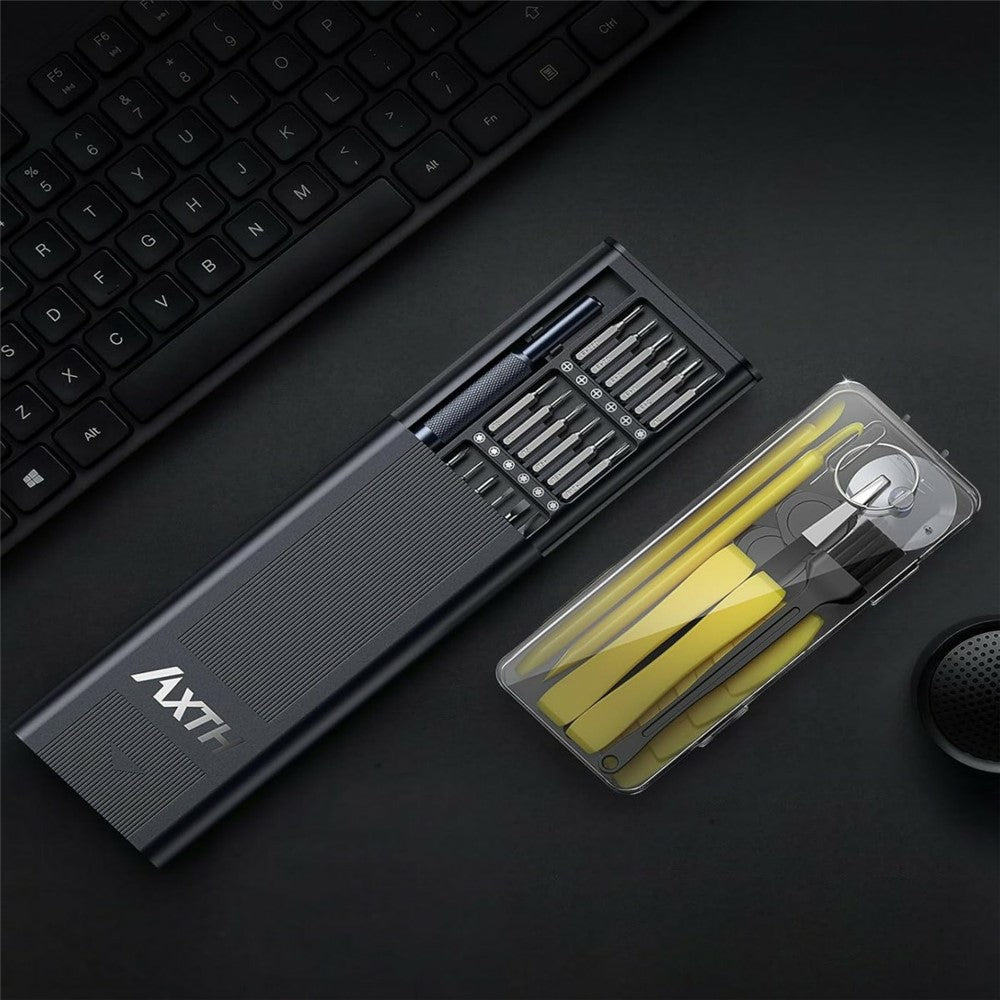 Axth Pro Screwdriver, 25in1, Gray