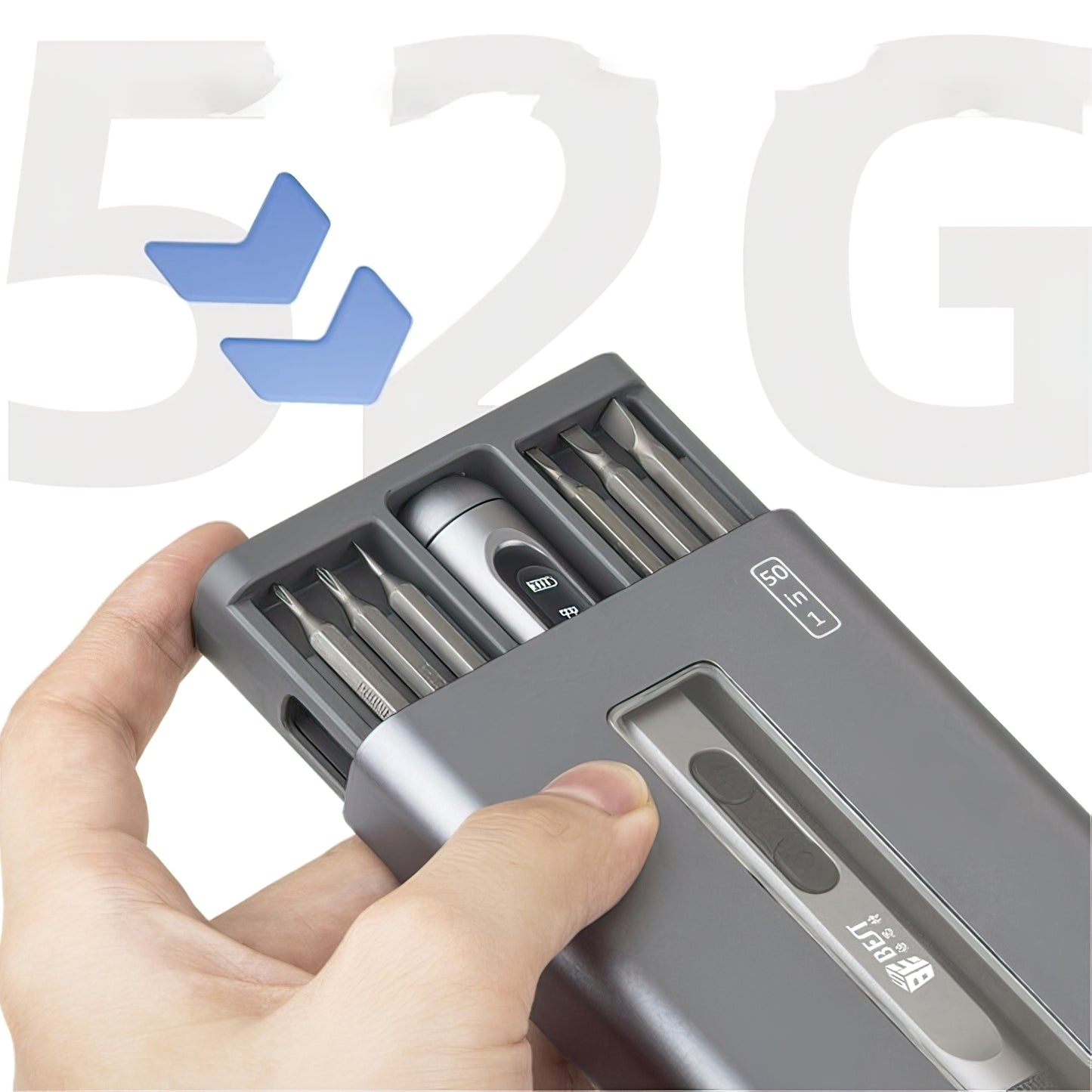 Elektrická šroubovák Best BST-9933A, 50v1, stříbrná