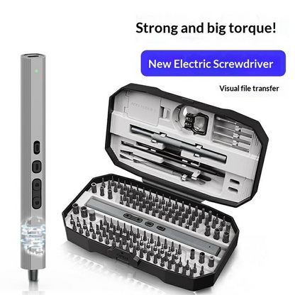 Jiafa Electric Screwdriver, 153in1, Gray