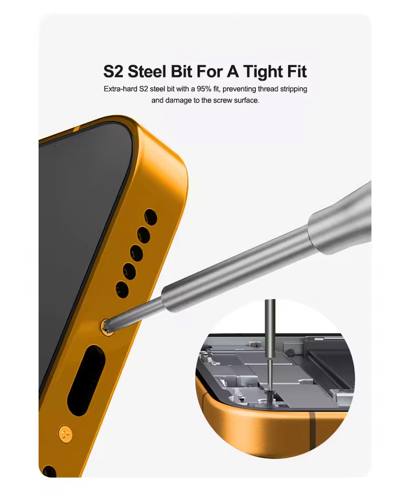 Relife RL-717 Screwdriver, Phillips 2.5mm Hollow