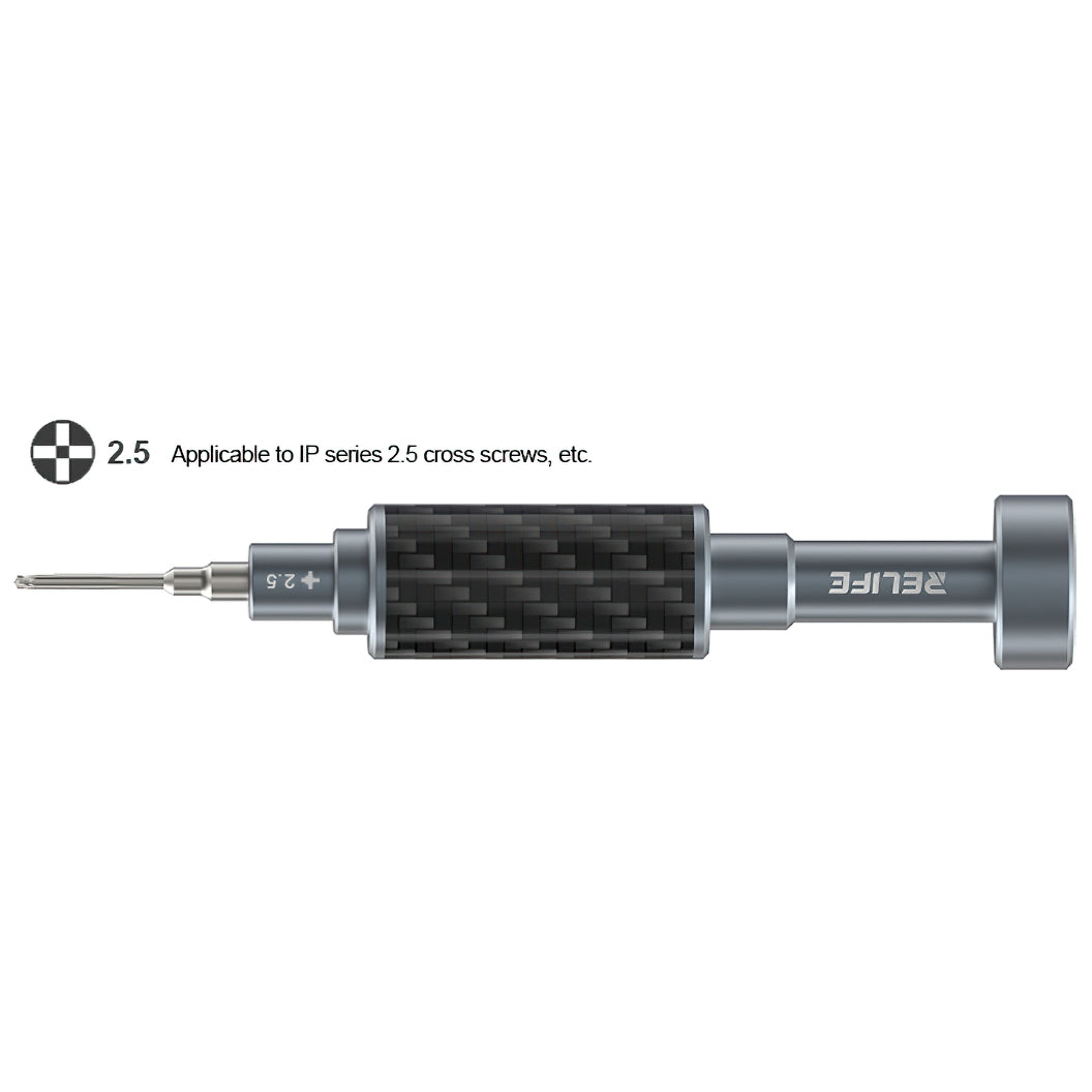 Šroubovák Relife RL-729, Plochý kříž 2.5mm
