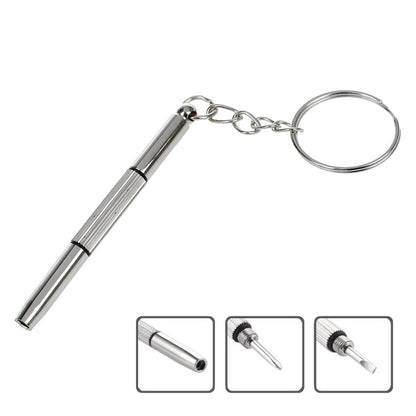 Techsuit ST1 Screwdriver for Glasses, Silver
