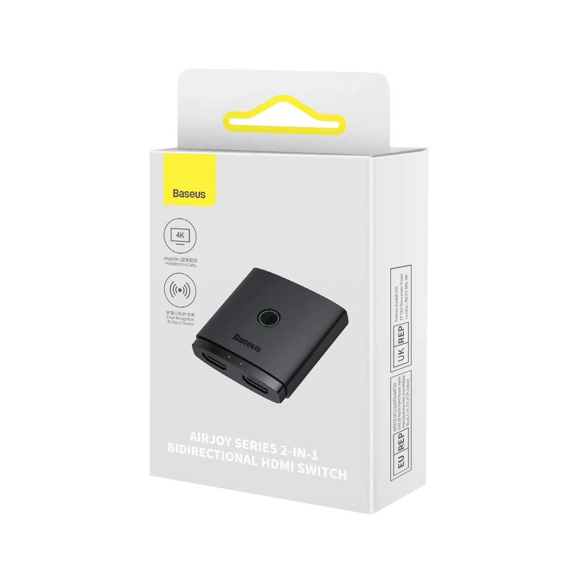 Switch Video HDMI Baseus AirJoy Bidirectional, Černý B01331105111-00