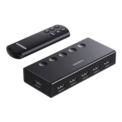 Přepínač HDMI videa UGREEN CM568 (90512), černý
