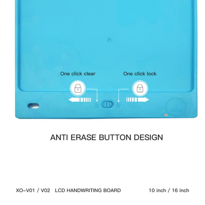 XO Design V02 Drawing / Writing Tablet, 16inch, Blue