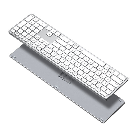 Bluetooth klávesnice DUX DUCIS LK, bílá