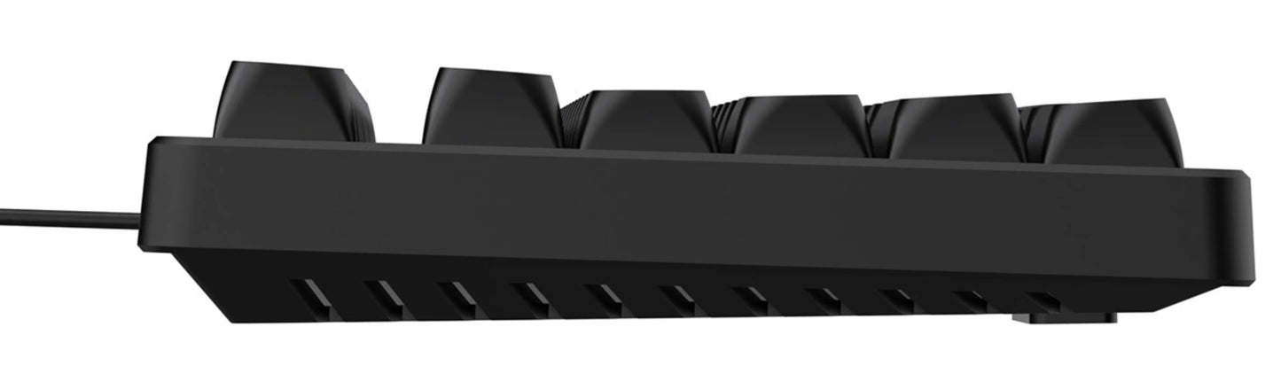 Herní klávesnice Wired USB WZK WKG-200, RGB, 1,5 m, černá