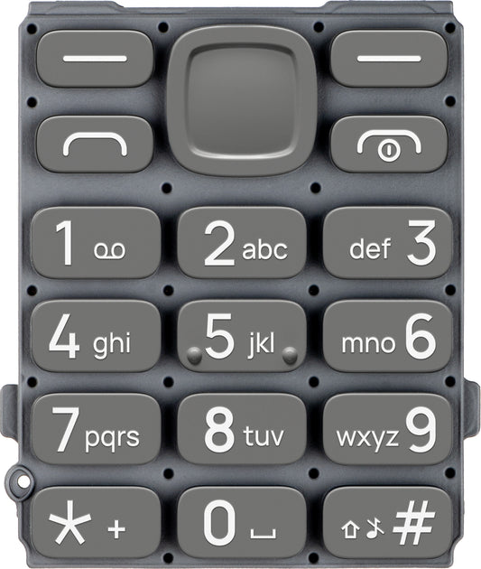 Klávesnice Latina HMD 130 Music, šedá, servisní balíček SP20Z14Z1457Y