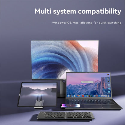 Skládací Bluetooth klávesnice Yesido KB27, černá