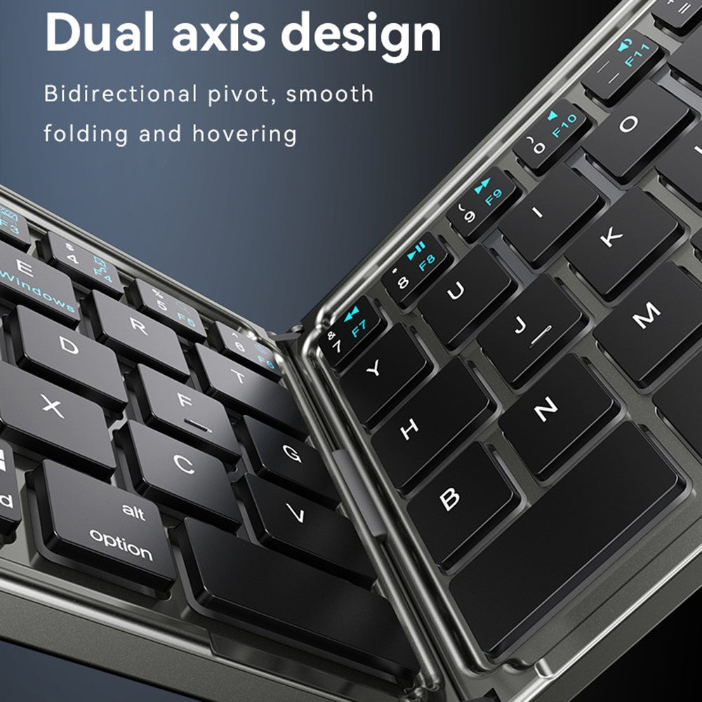 Skládací Bluetooth klávesnice Yesido KB27, černá