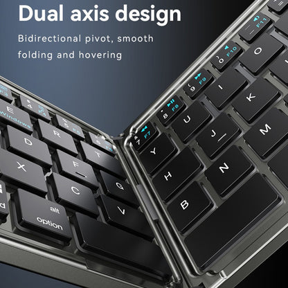 Skládací Bluetooth klávesnice Yesido KB27, černá