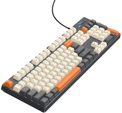 Drátová USB klávesnice HOCO GM61 Tri-Color, 1,45 m, šedá