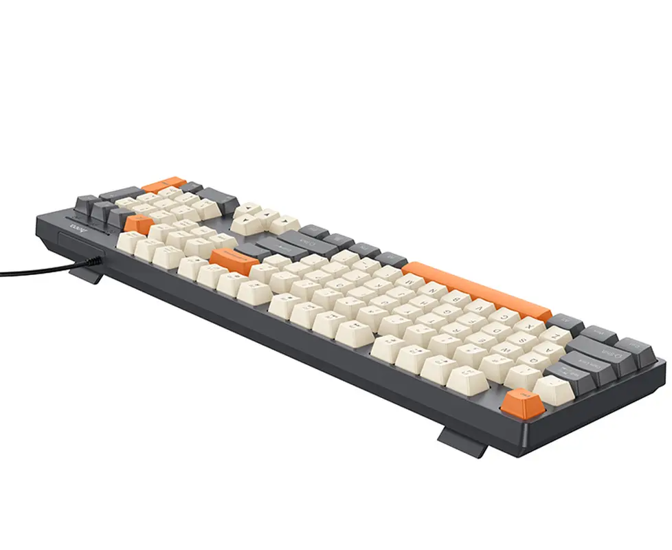 Drátová USB klávesnice HOCO GM61 Tri-Color, 1,45 m, šedá