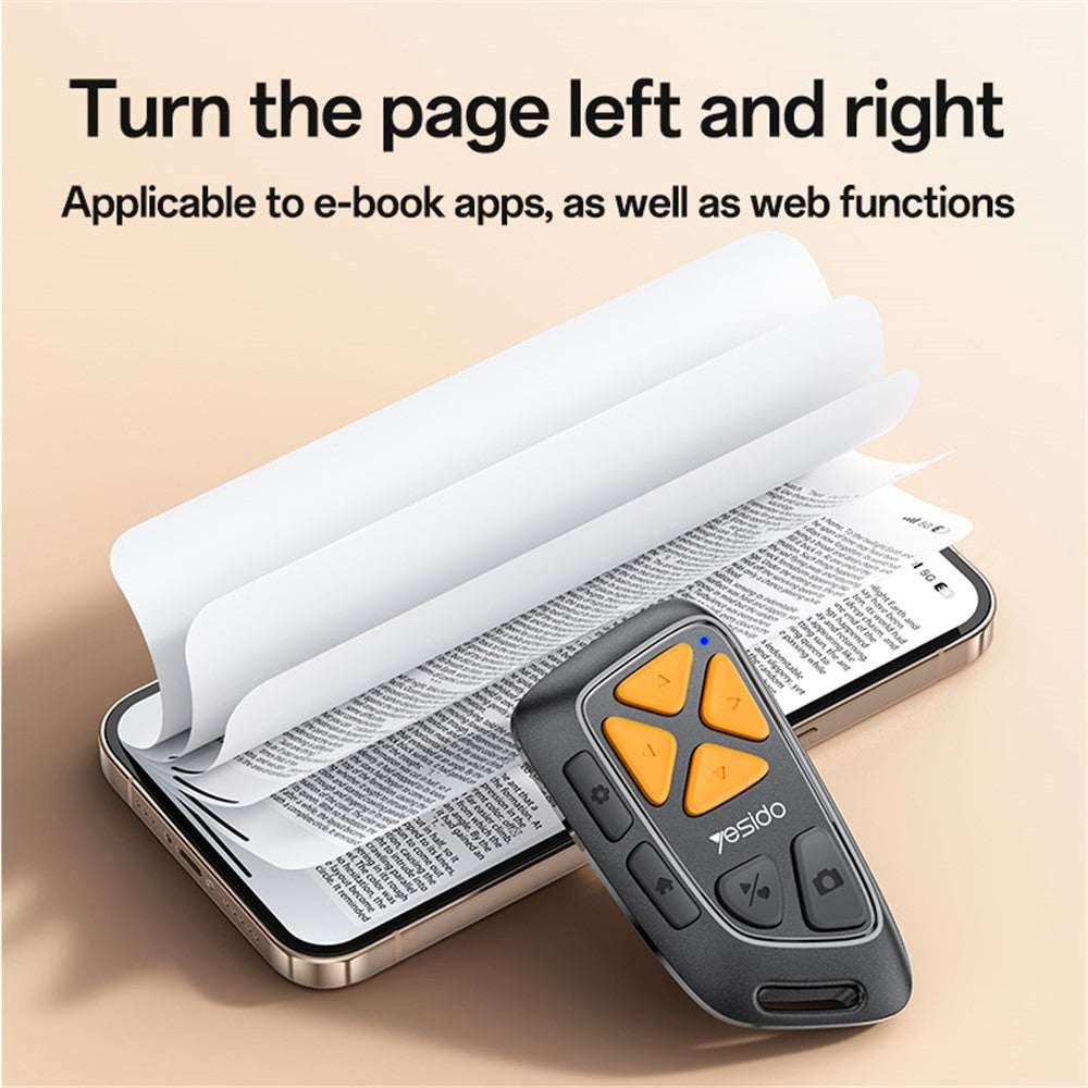 Multimediální Bluetooth ovladač Yesido SF25, Černá