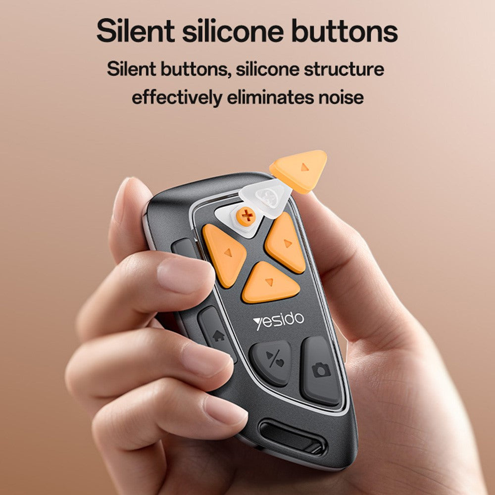 Multimediální Bluetooth ovladač Yesido SF25, Černá