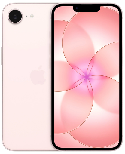 Mobilní telefon Apple iPhone 17e, 256GB, Soft Pink MHRX4ZD/A