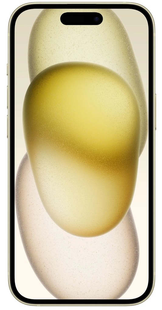 Mobilní telefon Apple iPhone 15, 128GB, žlutý MTP23ZD/A