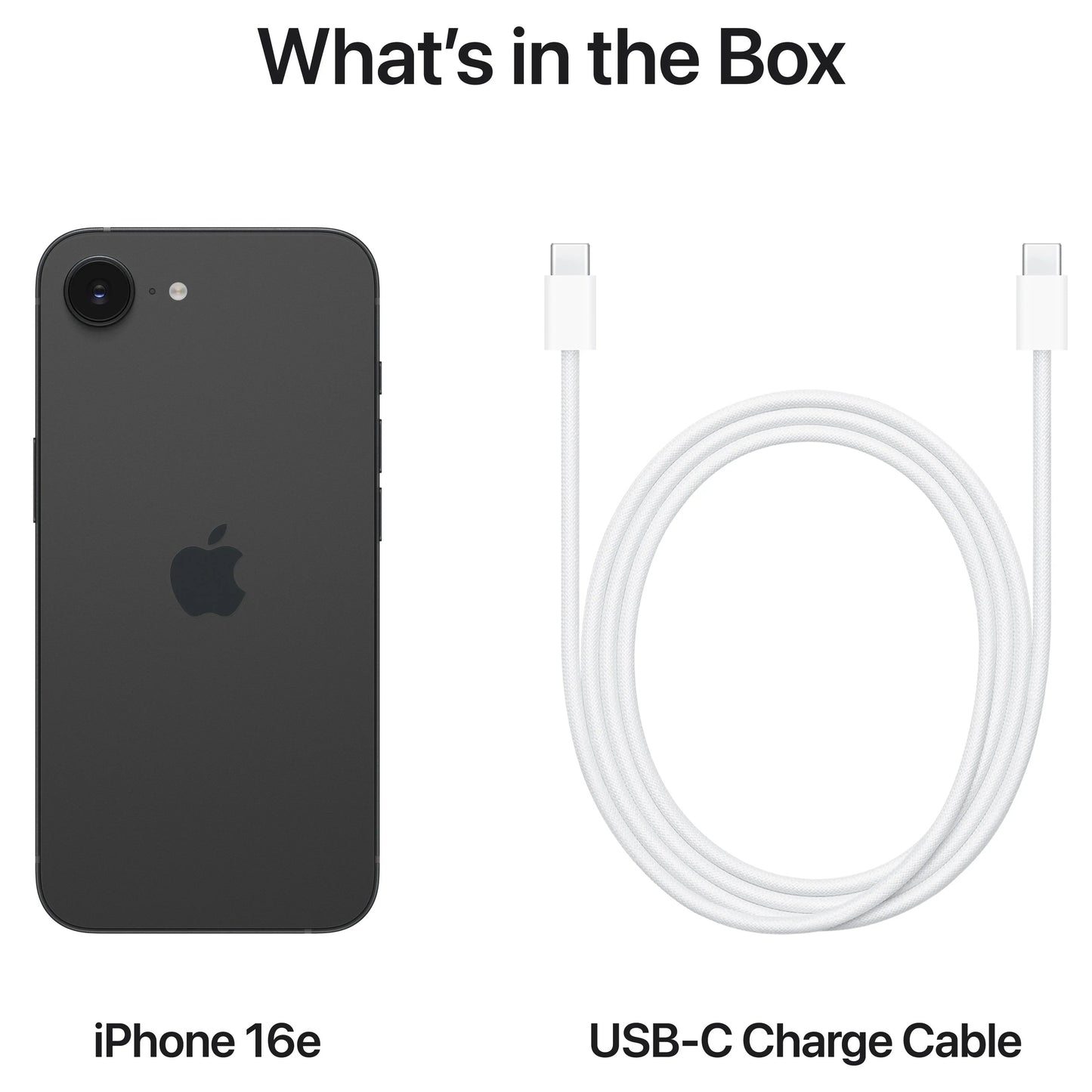 Mobilní telefon Apple iPhone 16e, 128GB, Black MD1Q4ZD/A