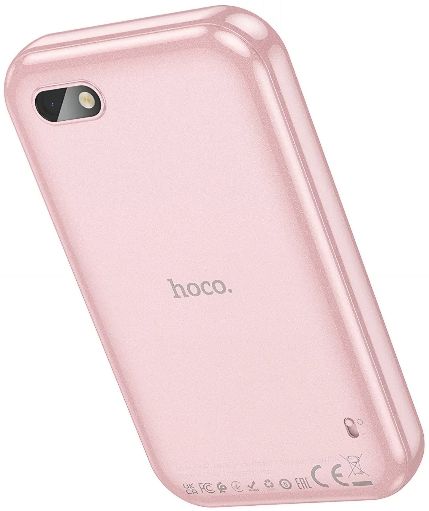 Mobilní telefon HOCO Y102 Kids, 2G, Displej 2.8 palce, Růžový