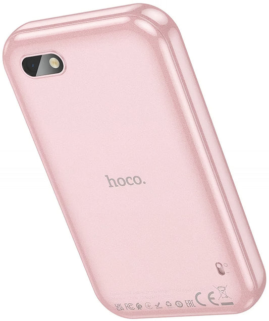 Mobilní telefon HOCO Y102 Kids, 2G, Displej 2.8 palce, Růžový