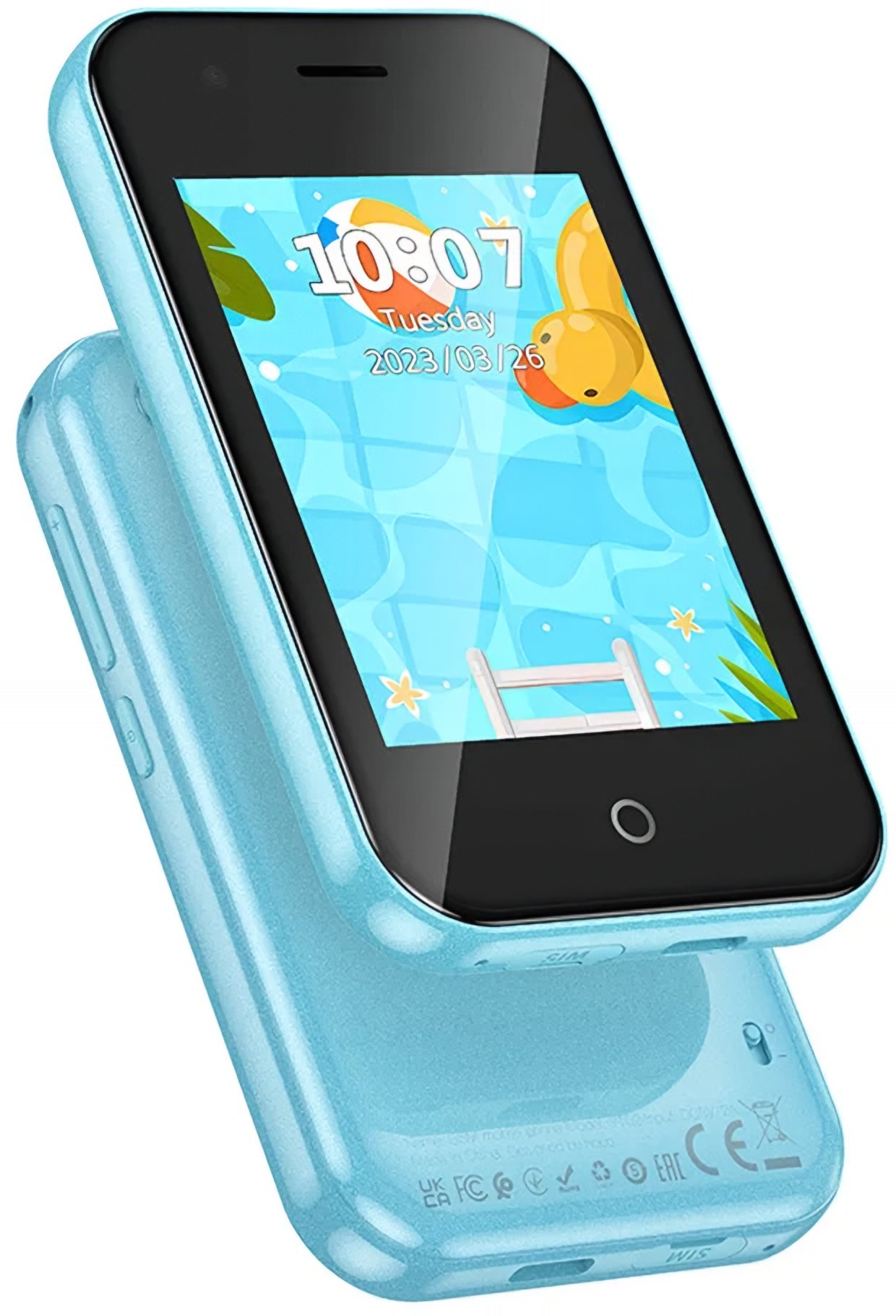 Mobilní telefon HOCO Y102 Kids, 2G, Displej 2.8 palce, Modrý