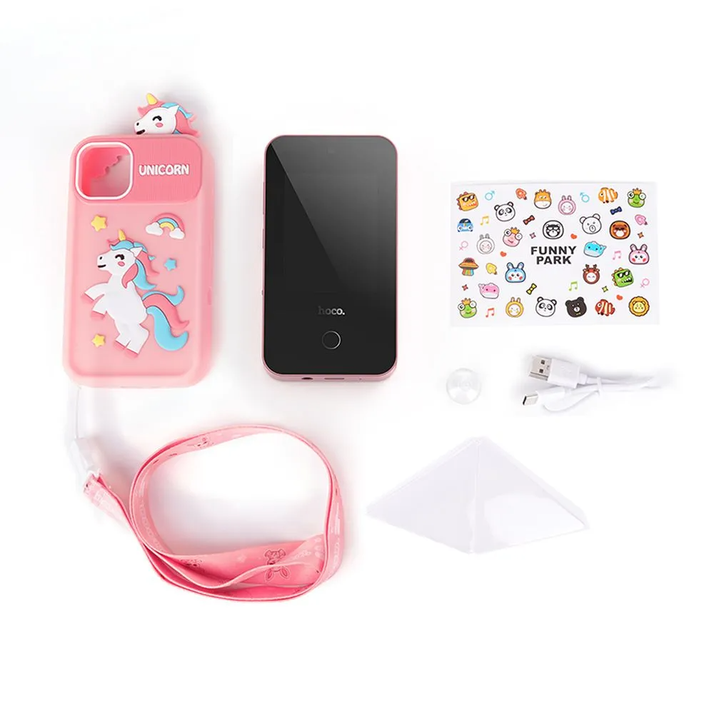 Mobilní telefon HOCO Y103 Kids, Displej 2.8 palce, Růžový
