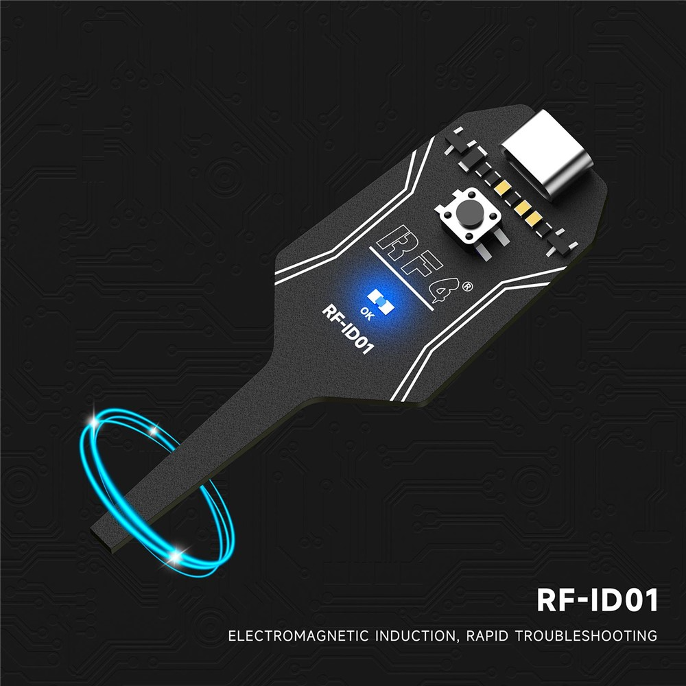 Tester indukce cívek RF4 RF-ID01