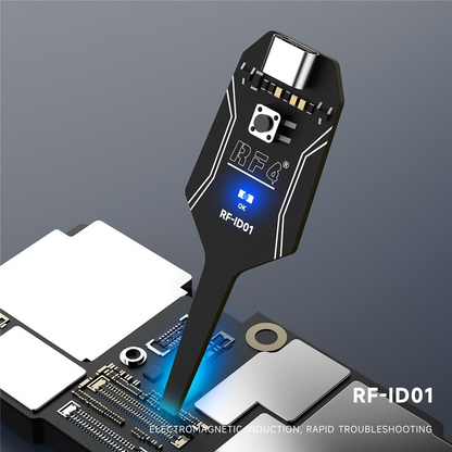 Tester indukce cívek RF4 RF-ID01