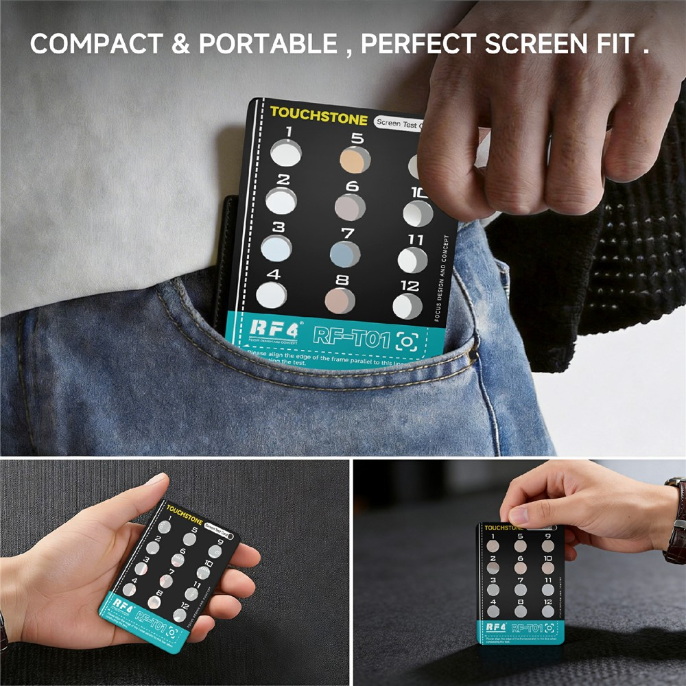RF4 RF-T01 Display Polarization Tester for Apple iPhone 12 - 17 Series