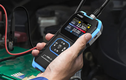 Tester Service Fnirsi HRM-10 pro měření vnitřního odporu a napětí baterie / akumulátoru