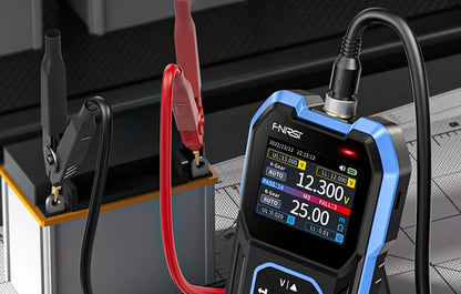 Tester Service Fnirsi HRM-10 pro měření vnitřního odporu a napětí baterie / akumulátoru