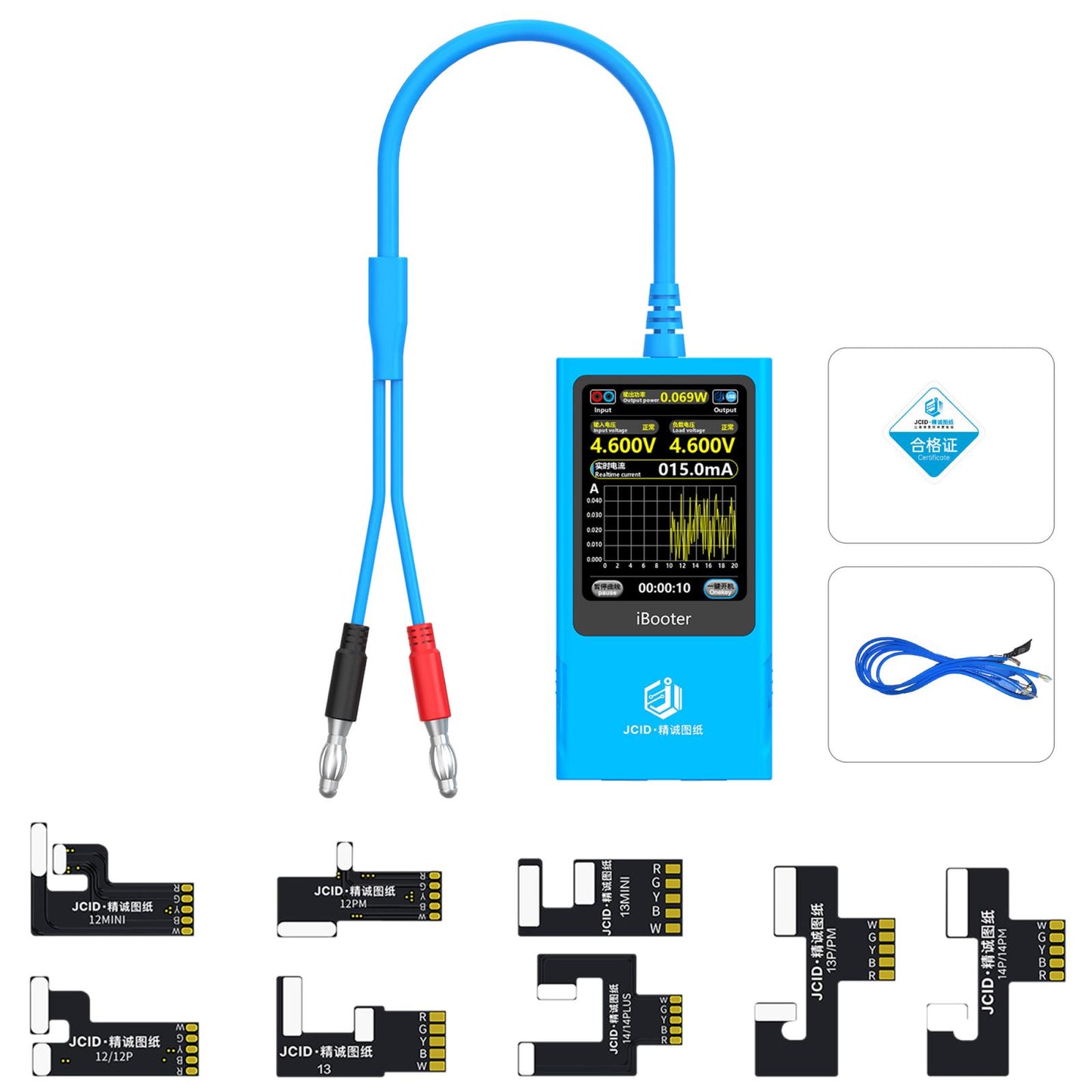 Tester servis JCID iBooter pro Apple iPhone 12 - 14 série