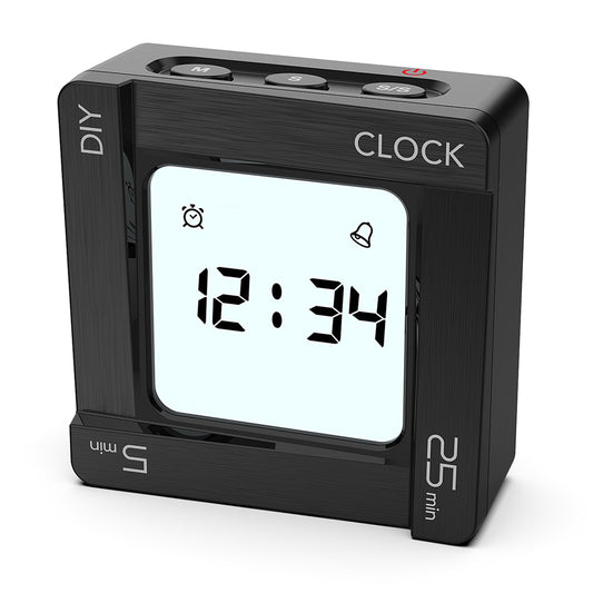 Časovač OEM EN7019 Flip, černý
