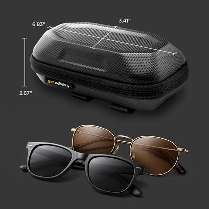 Pouzdro na brýle Spigen LF520, 224,8mm x 86,9mm x 69,9mm, Černá ACS09444
