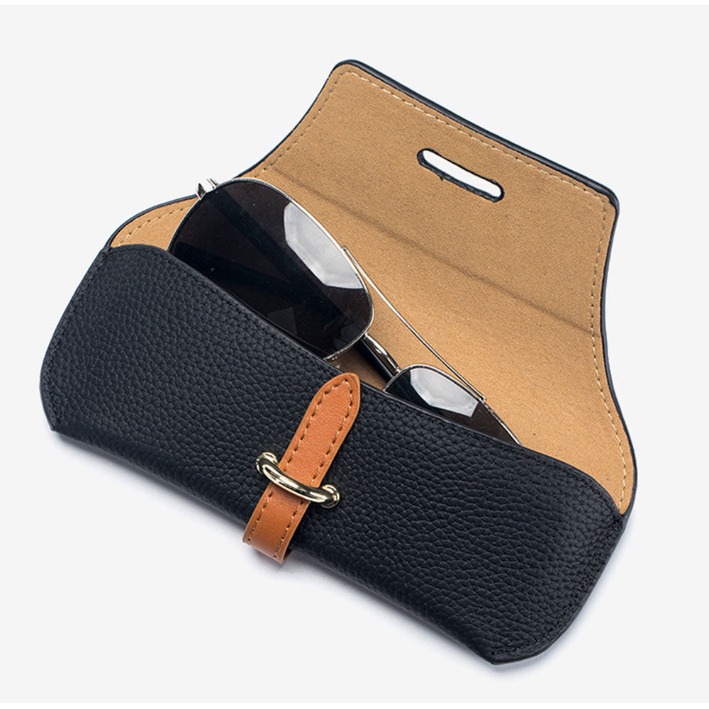Pouzdro na brýle Techsuit ETL3, 170mm x 65mm x 20mm, Hnědé