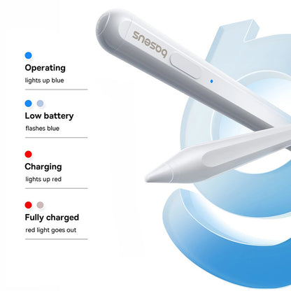 Touch Pen Baseus Smooth Writing 2 Series pro Apple iPad, Bezdrátová aktivní verze, Bílá P80015802213-03