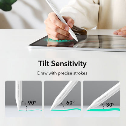 Touch Pen ESR Geo pro Apple iPad, Aktivní verze, Bílá