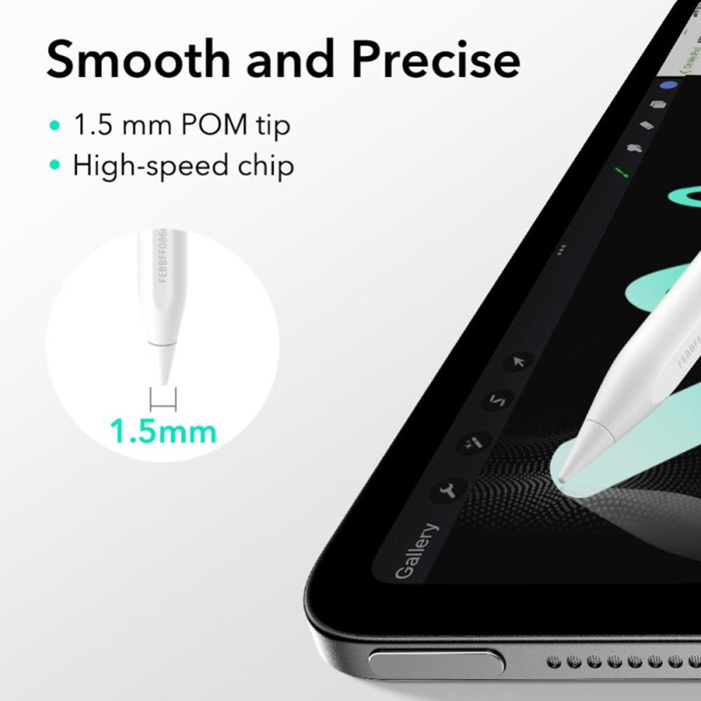 Touch Pen ESR Geo pro Apple iPad, Aktivní verze, Bílá