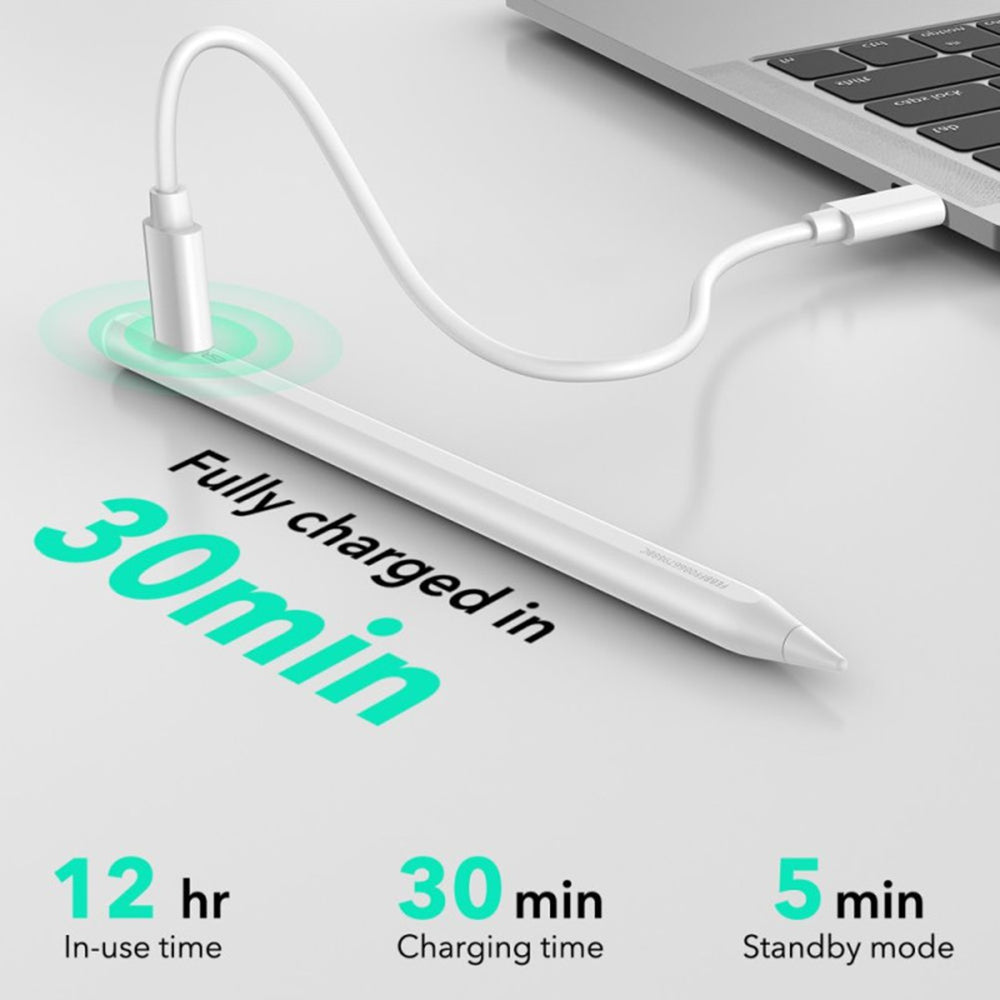 Touch Pen ESR Geo pro Apple iPad, Aktivní verze, Bílá