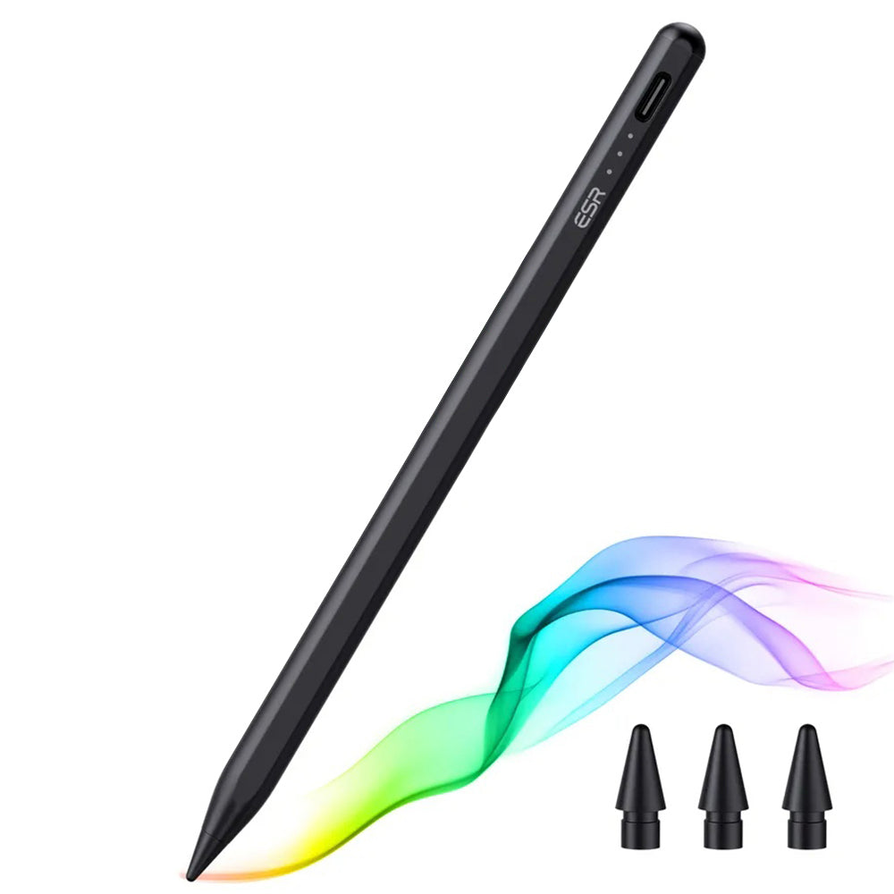 Touch Pen ESR pro Apple iPad, Aktivní verze, Černá