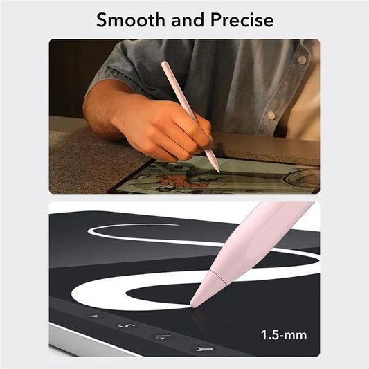 Touch Pen ESR pro Apple iPad, Aktivní verze, Růžová