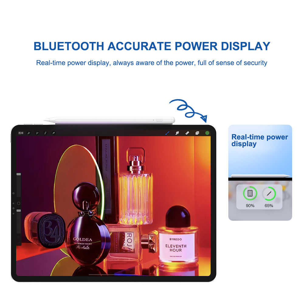 Touch Pen Lito K1 pro Apple iPad, Aktivní verze, Bílá