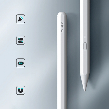Touch Pen Metapen A11 for Apple iPad, Active Version, White ME-APP412