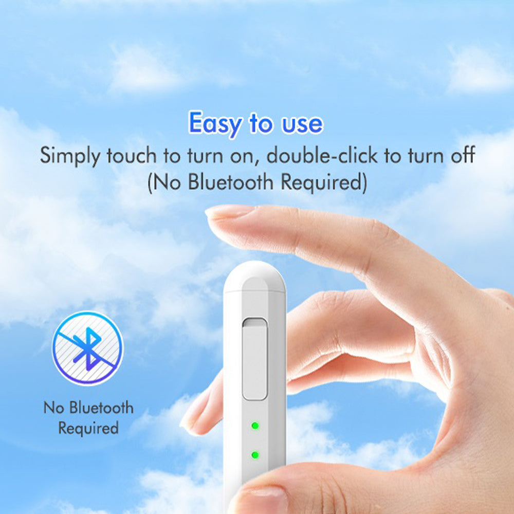 Touch Pen Techsuit AX10-T pro Apple iPad, Aktivní verze, Bílá